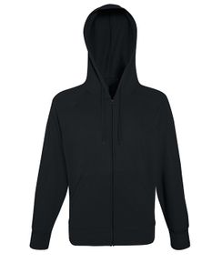 Zip Hood Svart