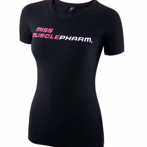 Miss MusclePharm T-shirt Black