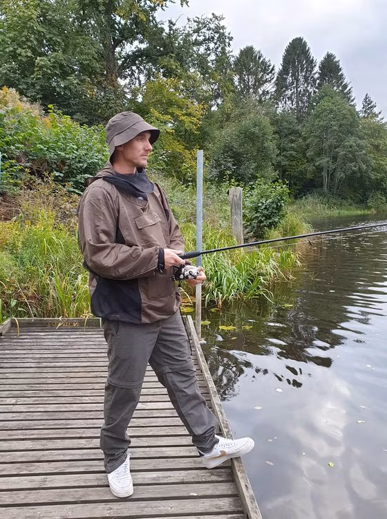 Insect Shield® Anorak, mörkgrön