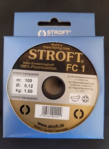 Stroft fiskelina FC1 tafsmaterial 100 meter