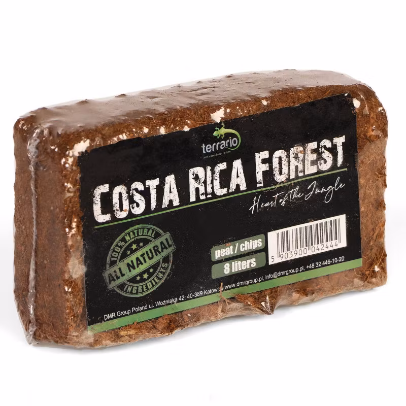 Terrario Costa Rica Forest - en blandning av kokosfibrer och kokoschips 8L
