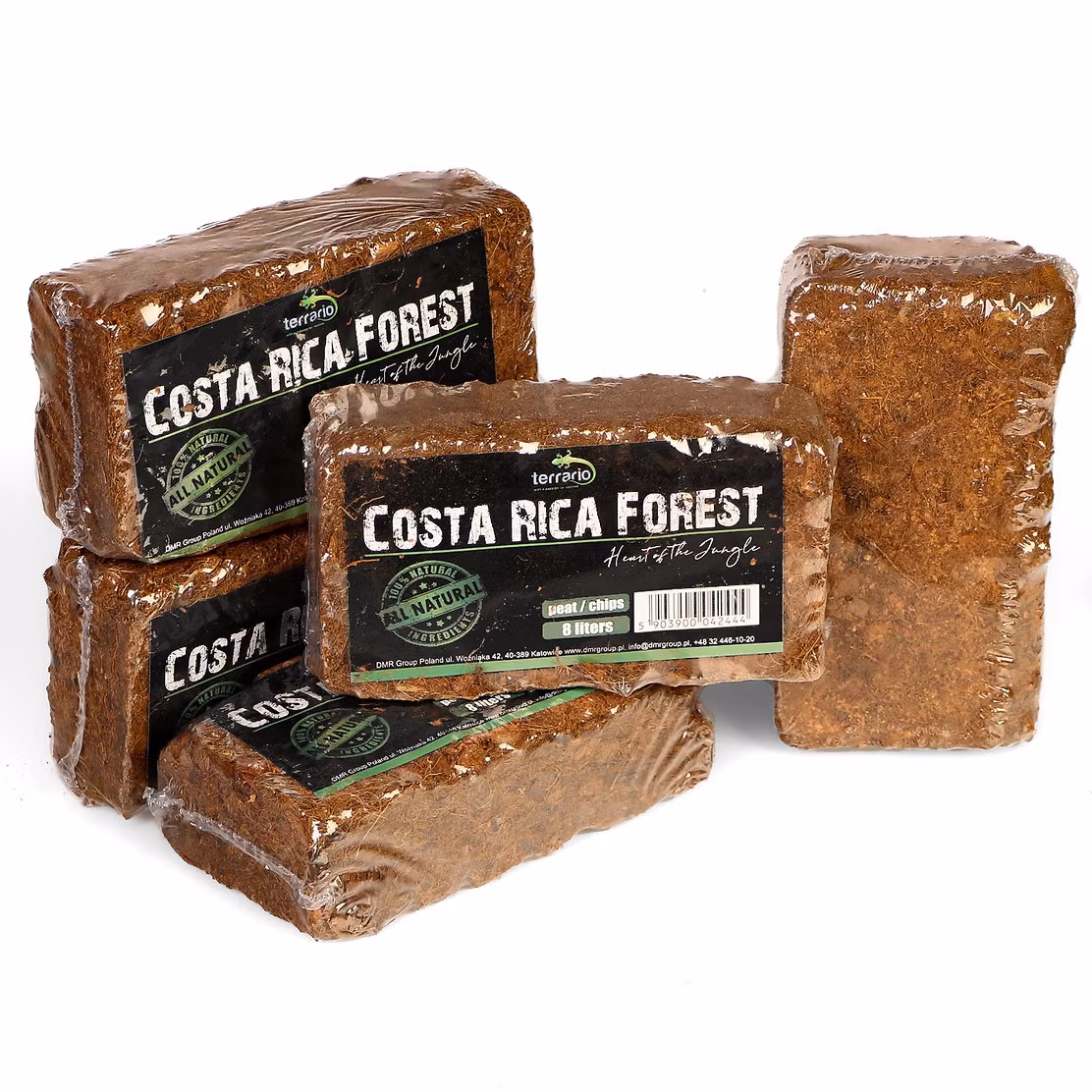 Terrario Costa Rica Forest - en blandning av kokosfibrer och kokoschips 8L