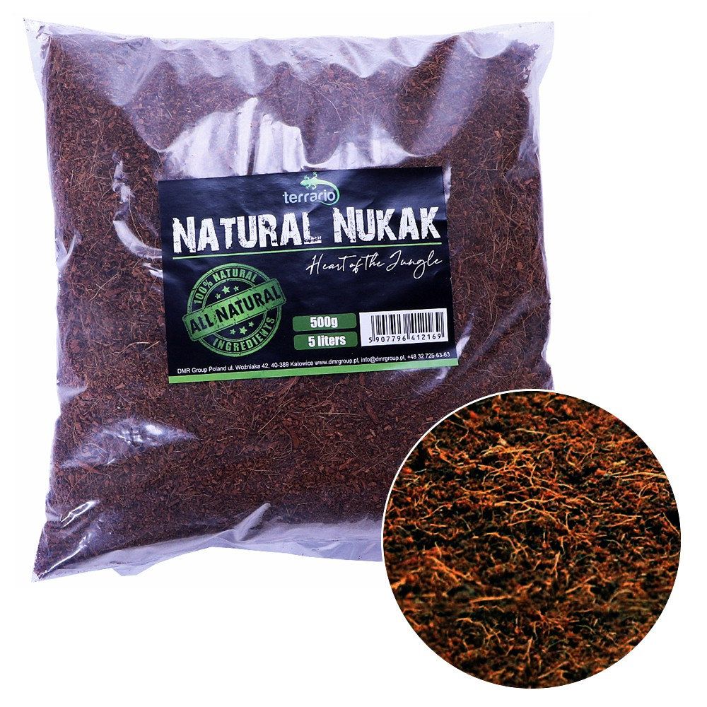 Terrario Natural Nukak 5l 500g - coconut fiber substrat