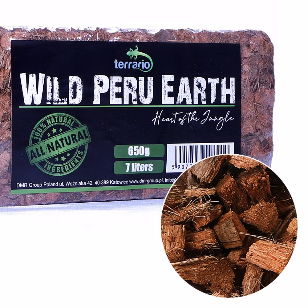 Terrario Wild Peru Earth 7L 650g - kokoschipssubstrat