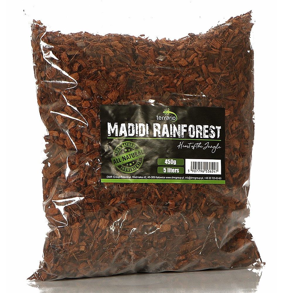 Terrario Madidi Rainforest 5L - kokosnötschips