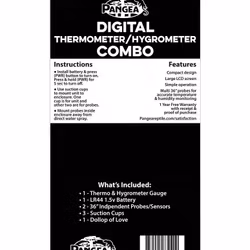 Pangea Termometer & Hygrometer