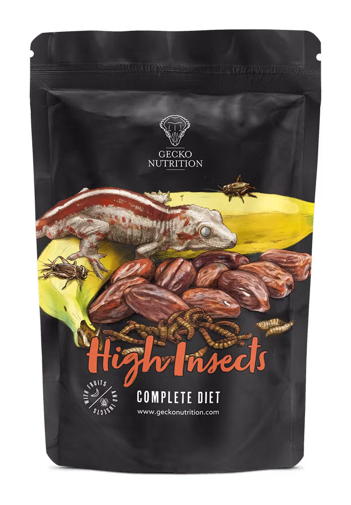 Gecko Nutrition High insects