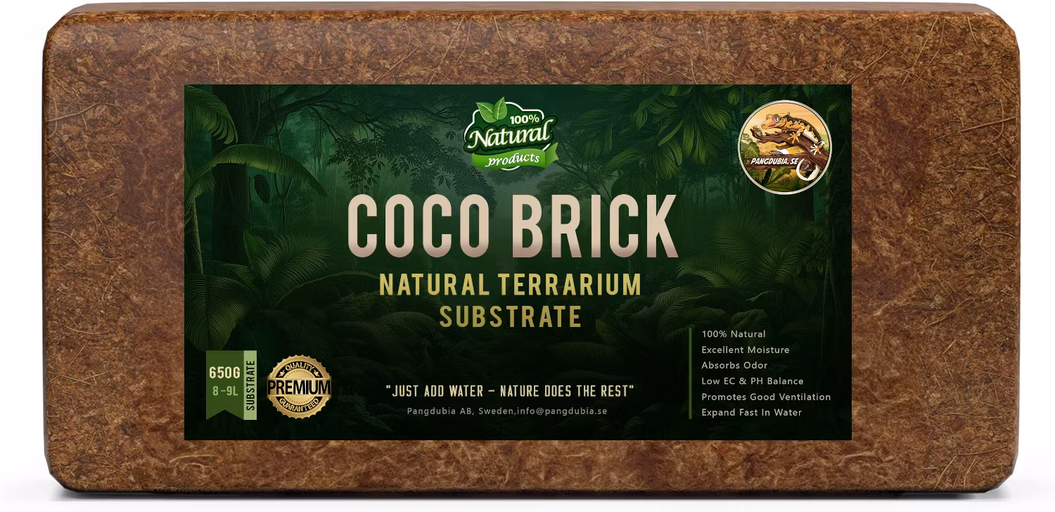 Pangdubia coco brick 650g - kokosfibersubstrat