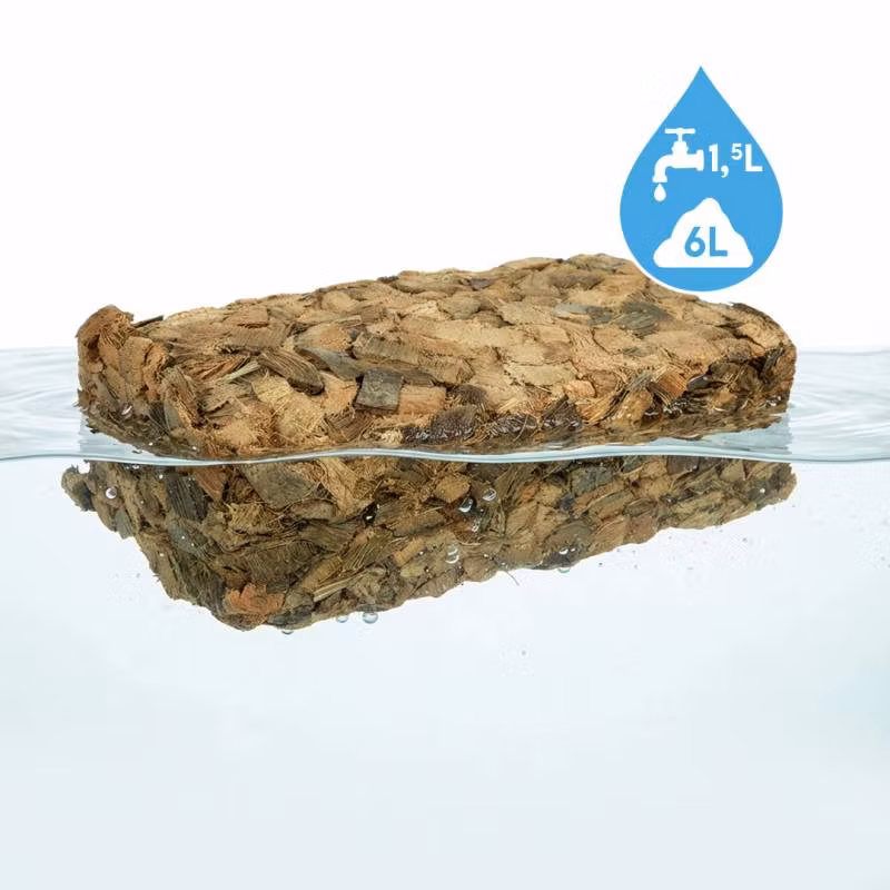 Pangdubia Coco Husk 6L 500g - kokoschipssubstrat