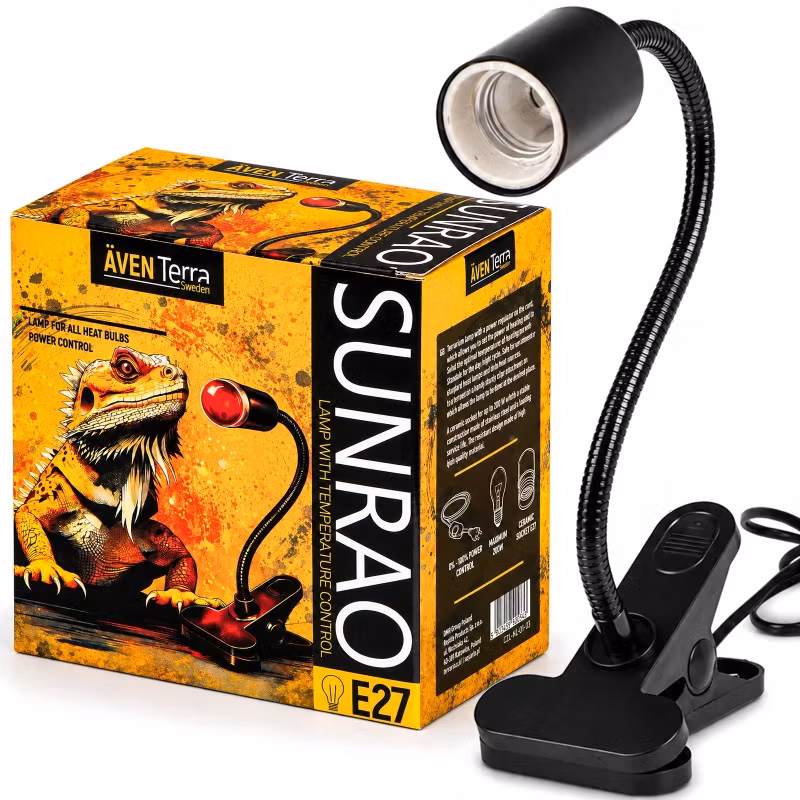 Äventerra Sweden SUNRAO - lampa för terrarium med effektreglering