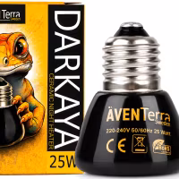 Äventerra Sweden DARKAYA – Kompakt keramisk värmelampa (25W)