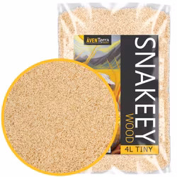 Äventerra Sweden SNAKEEY Wood Tiny 4L – Substrat för ormar och gnagare