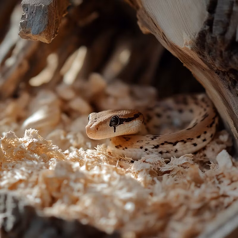 Äventerra Sweden SNAKEEY Wood Tiny 4L – Substrat för ormar och gnagare