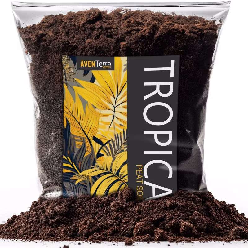 Äventerra Sweden Tropica Torvjord 4L – Fin torv för terrarium och växter