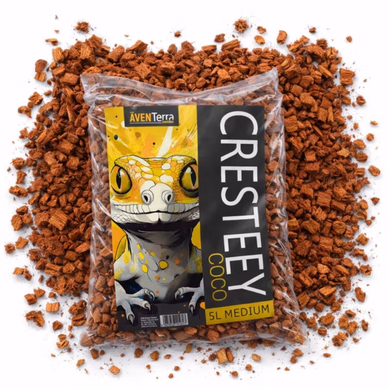Äventerra Sweden CRESTEEY 5L Medium – Kokosflis för terrarium