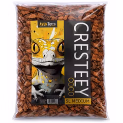 Äventerra Sweden CRESTEEY 5L Medium – Kokosflis för terrarium