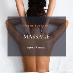 Massage djupgående