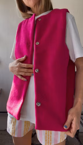 Wool vest