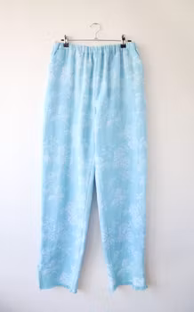 Trousers cotton jaquard