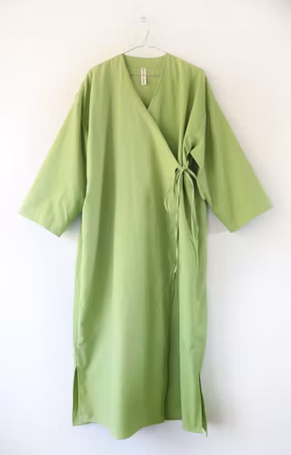 Wrap dress cotton