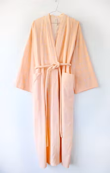 Robe/Dress checked cotton