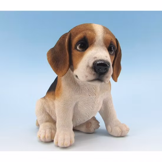Beagele sitzend