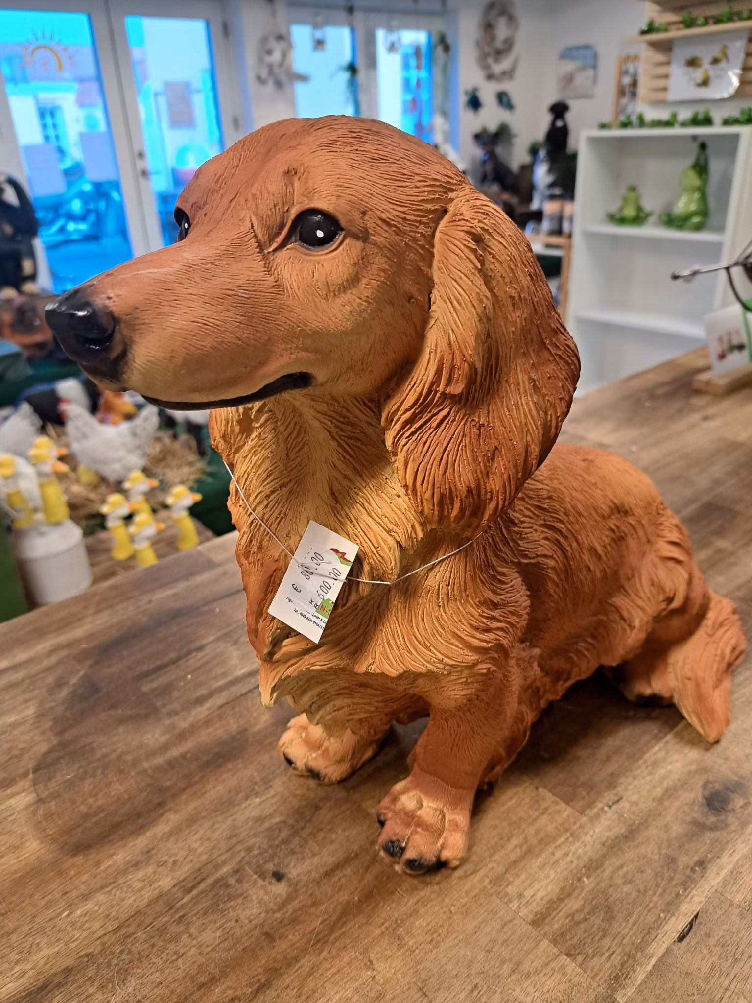 Gravhund sidder
