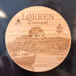 Flaschenöffner holz magnetisch/Flaskeåbner i træ med magnet
