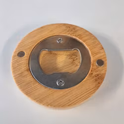 Flaschenöffner holz magnetisch/Flaskeåbner i træ med magnet