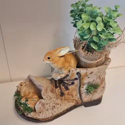 Plantesko med kaninfamilie
