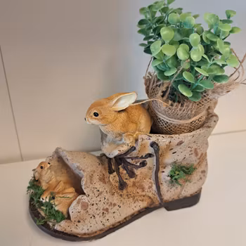 Plantesko med kaninfamilie