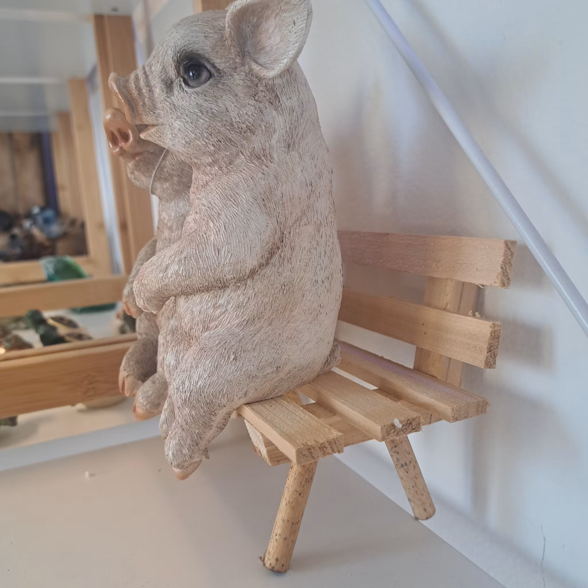 Grise på banken