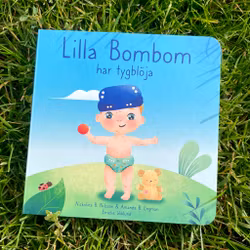 Lilla Bombom har Tygblöja