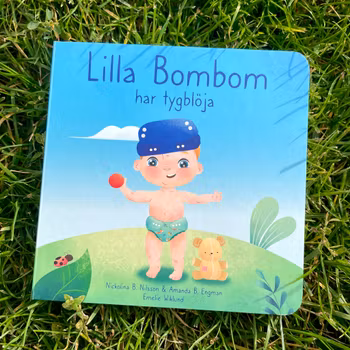 Lilla Bombom har Tygblöja