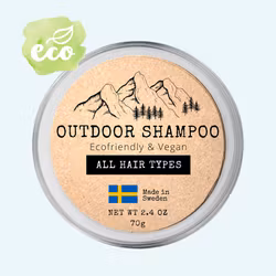 Dalarnas Eko Outdoor Shampoo 70 g 3 in 1; Schampo, Balsam & Tvål