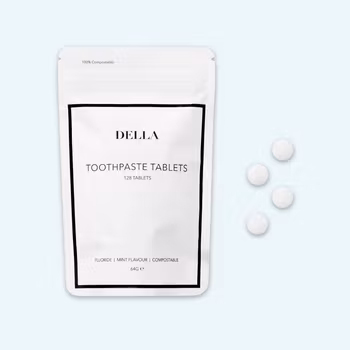 Della Tandkrämstabletter med flour 128st