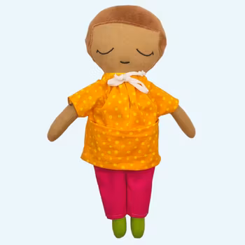 Watoto Handgjord Docka Elias