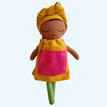 Watoto Handgjord Docka Amara