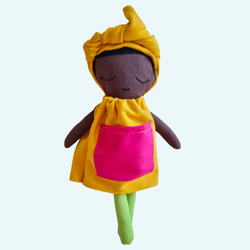 Watoto Handgjord Docka Yasmin