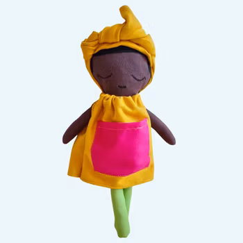 Watoto Handgjord Docka Yasmin