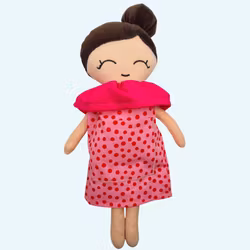 Watoto Handgjord Docka Woolly