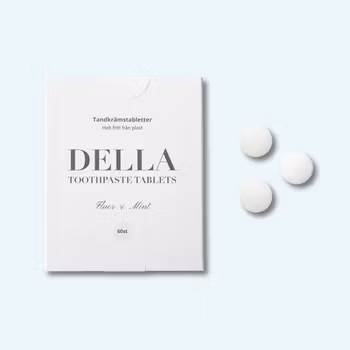 Della Tandkrämstabletter med fluor 60st