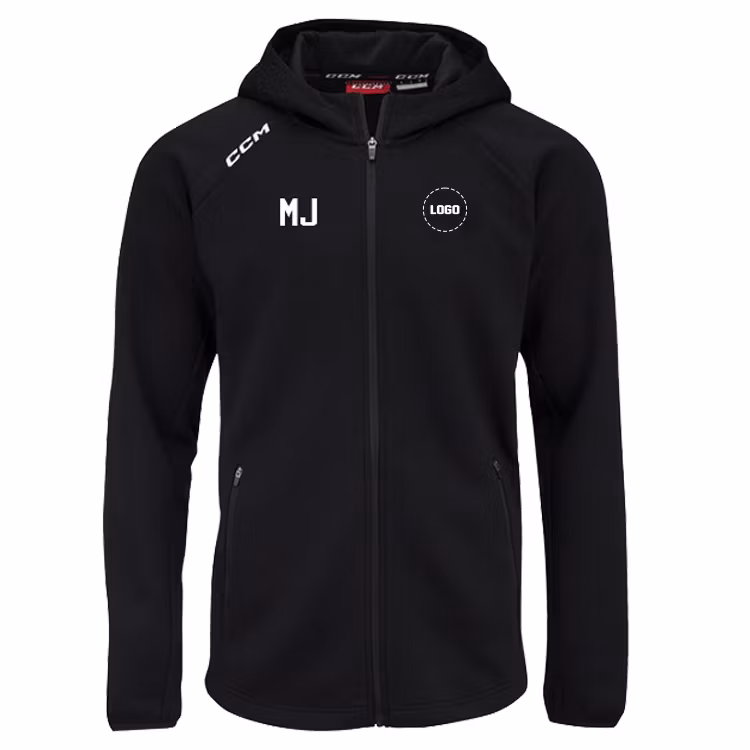 CCM Fullzip hood, jr -HIK