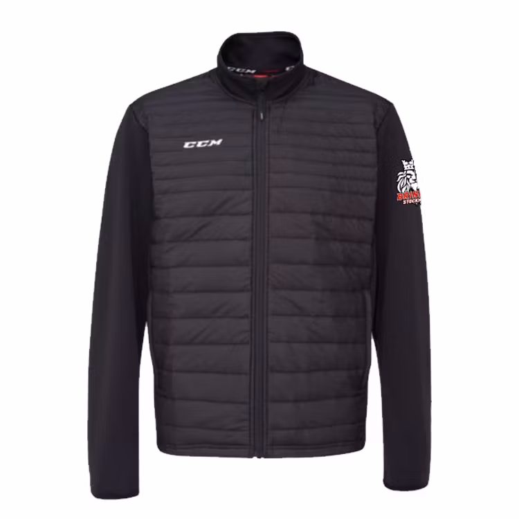 CCM quilted jkt,- Brinken