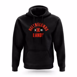 Svart hoodie, HIK