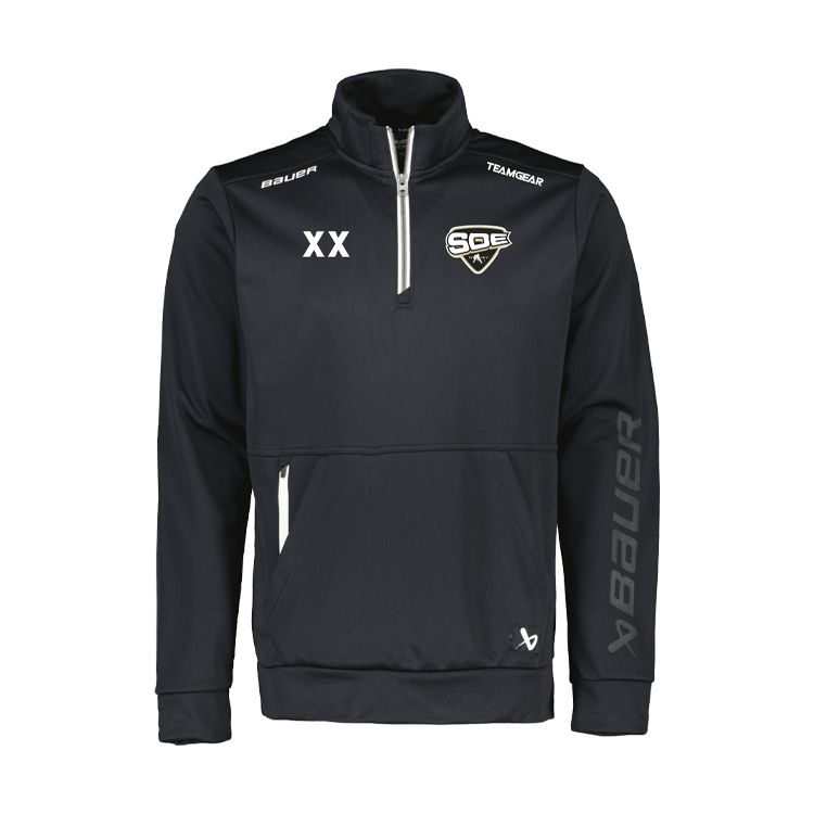 Bauer Vapor 1/2 zip fleece top Jr, SDE
