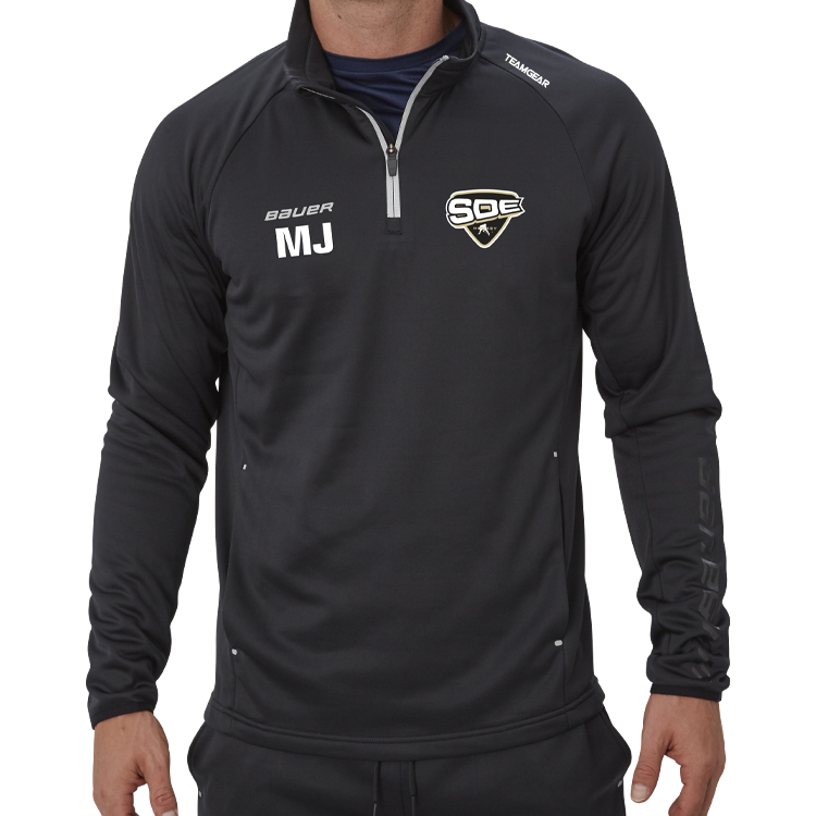 Bauer Vapor 1/4 zip fleece top Jr, SDE 22/23