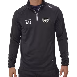 Bauer Vapor 1/4 zip fleece top Jr, SDE 22/23