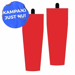 Träningsdamasker röda