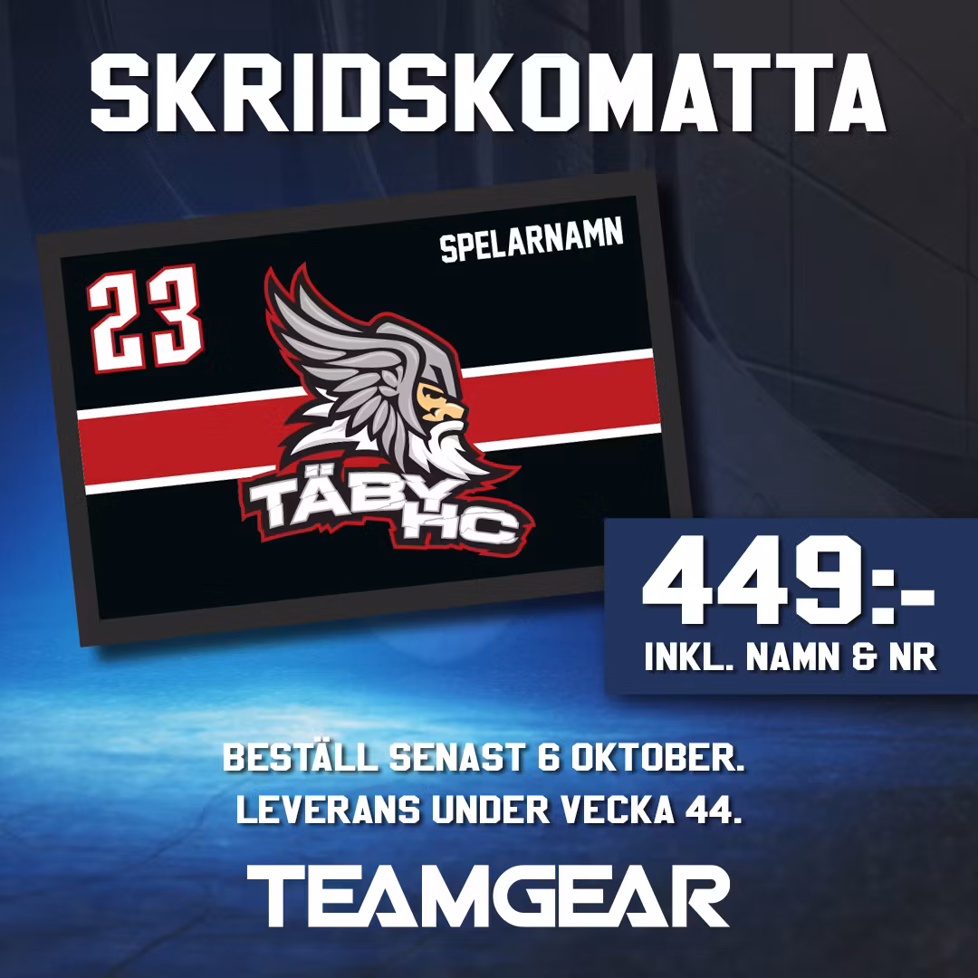 THC skridskomatta, OBS! OBS! sista beställningsdatum 6/10-24